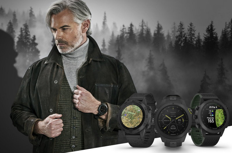 Умные часы Garmin Marq Commander (Gen 2) — Carbon Edition